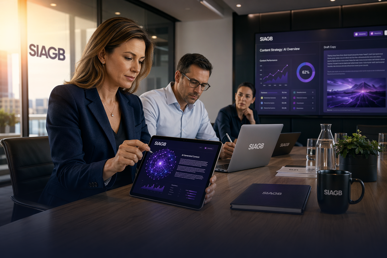 AI Content Creation Services for Regulated Industries